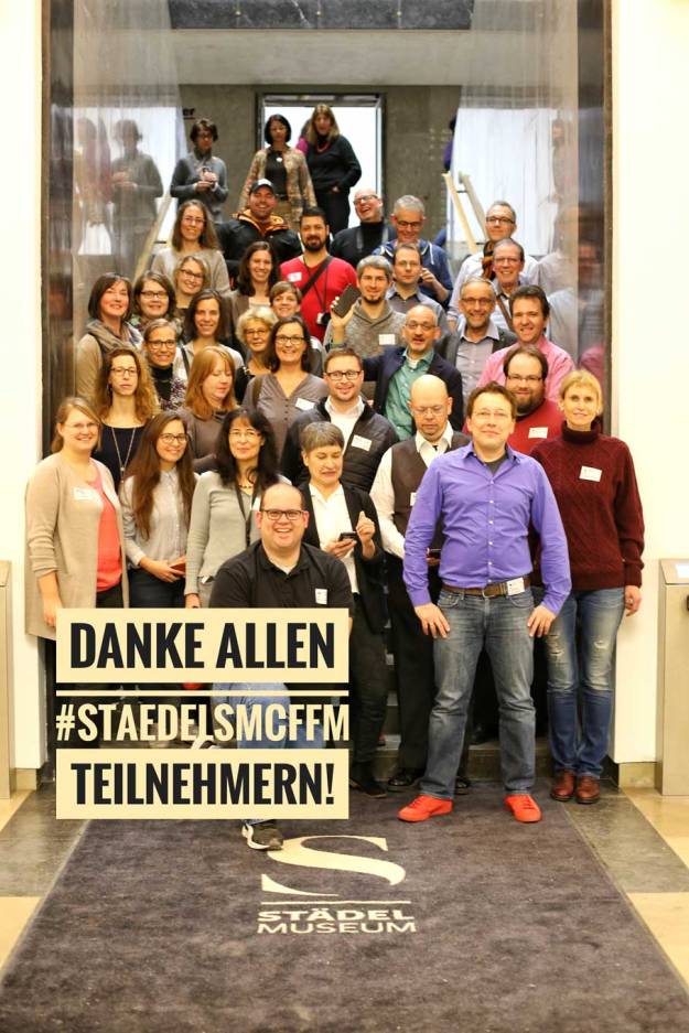 Gruppenbild Social Media Walk #staedelsmcffm im Städel Museum zur Ausstellung #Geschlechterkampf | Photo credit: Paul Dylla 